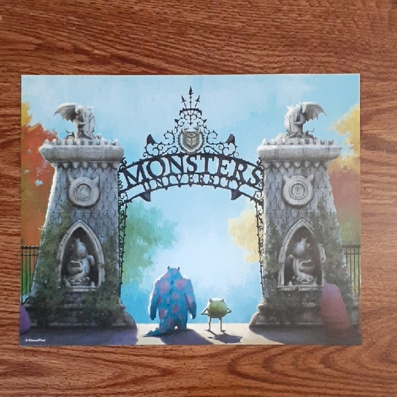 Disney Other - Monsters University Art Print
